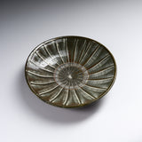 Onta Ware Hakeme Plate with Circular Pattern - 19 cm - 4 Options / 小鹿田焼 銘々皿