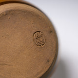 Onta Ware Pottery Sake Jug - Caramel / 小鹿田焼 徳利