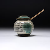 Onta Ware Tobikanna Condiment Container - B / 小鹿田焼 薬味入れ