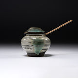 Onta Ware Tobikanna Condiment Container - A / 小鹿田焼 薬味入れ