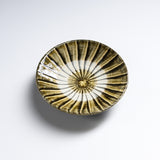 Onta Ware Hakeme Small Plate with Circular Pattern - 10 cm - 4 Options / 小鹿田焼 小皿