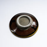 Onta Ware Hakeme Small Plate with Circular Pattern - 10 cm - 4 Options / 小鹿田焼 小皿