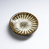 Onta Ware Hakeme Small Plate with Circular Pattern - 10 cm - 4 Options / 小鹿田焼 小皿