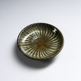 Onta Ware Hakeme Small Plate with Circular Pattern - 10 cm - 4 Options / 小鹿田焼 小皿
