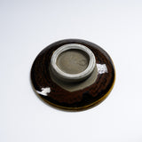 Onta Ware Hakeme Small Plate with Circular Pattern - 10 cm - 4 Options / 小鹿田焼 小皿