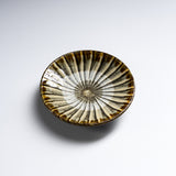 Onta Ware Hakeme Small Plate with Circular Pattern - 10 cm - 4 Options / 小鹿田焼 小皿