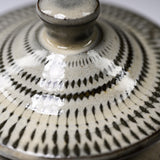 Onta Ware Tobikanna Ivory Container / 小鹿田焼 甕
