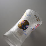 Okinawa Ryukyu Marumon Sake Glass / 琉球 冷酒グラス