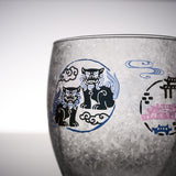 Okinawa Ryukyu Marumon Water Glass / 琉球ロックグラス