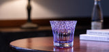 KAGAMI Crystal Edo-Kiriko Rock Glass - Yumeiro Purple / 江戸切子 ロックグラス