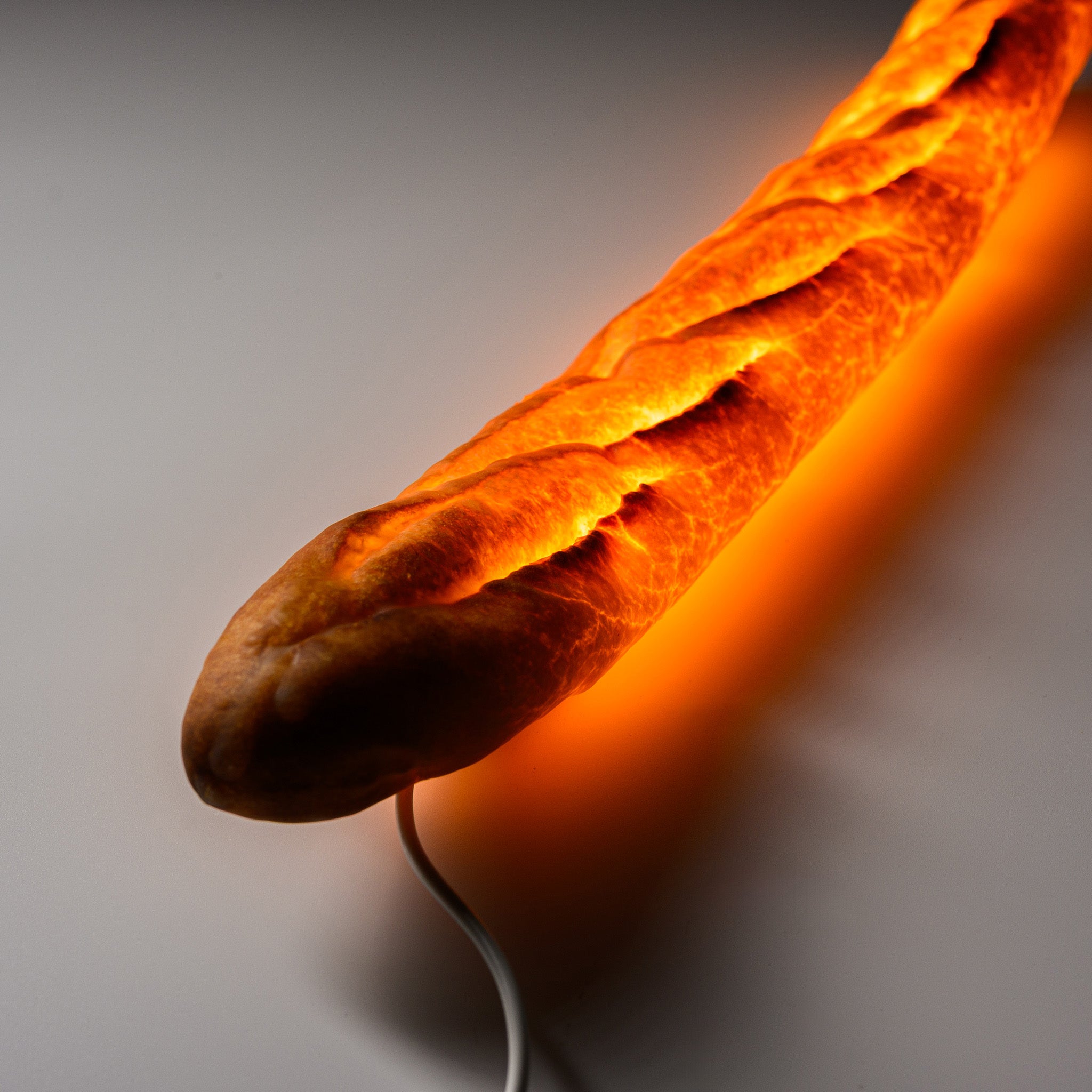 PAMPSHADE Real Bread Lamps - Baguette / パンプシェード by Yukiko Morita