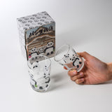 Bathhouse Panda Pair Glass Set / パンダ銭湯 ペアグラス