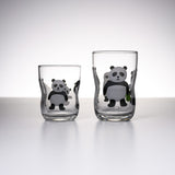 Bathhouse Panda Pair Glass Set / パンダ銭湯 ペアグラス