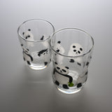 Bathhouse Panda Pair Glass Set / パンダ銭湯 ペアグラス