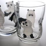 Bathhouse Panda Pair Glass Set / パンダ銭湯 ペアグラス