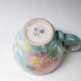 Fuka Kiln Hand-painted Floral Mug Cup - Pastel