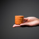 Handmade Guinomi Sake Cup - Setting Sun / ぐい呑み