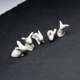 Mini Rabbit Ornaments - Set of 5 / うさぎの置き物