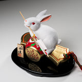 Lucky Rabbit Ornament - Momo / 開運 兎の置物