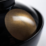 Echizen Resin Soup Bowl with Lid - Black / お吸い物椀
