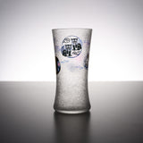Okinawa Ryukyu Marumon Beer Glass / 琉球ビアグラス