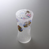 Okinawa Ryukyu Marumon Beer Glass / 琉球ビアグラス
