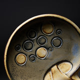KASHIWA Seto Ware  - Plate - Mushroom Small / 瀬戸焼 かしわ窯