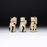 CHINJUKAN Kiln Mini Beckoning Cat – Red Sea Bream - 3 Options / 薩摩焼 沈壽官窯