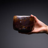 Shozan Kiln Matcha Bowl with Wooden Box - Brown Shino / 荘山窯 茶志野 抹茶碗