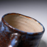 Shozan Kiln Mug Cup - Blue Shino / 荘山窯 志野 マグカップ