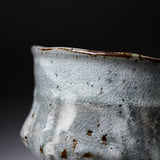 Shozan Kiln Matcha Bowl with Wooden Box - Kohiki /  荘山窯 抹茶碗