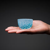 Mizusaki Glass Sake Cup - Hydrangea
