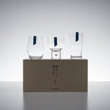 Sake Tasting Gift Set with Wooden Box / 酒グラスセット