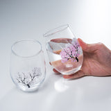 Chill & Bloom Sakura Glass Pair Tumbler Cup / 冷感グラス