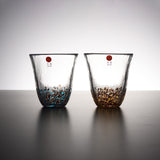 SAKURA Pair Water Glass Set / 津軽びいどろ ペアグラス