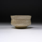 Sanpouen Kiln Handmade Crazing Glaze Small Matcha Bowl - White / 旅抹茶碗 白