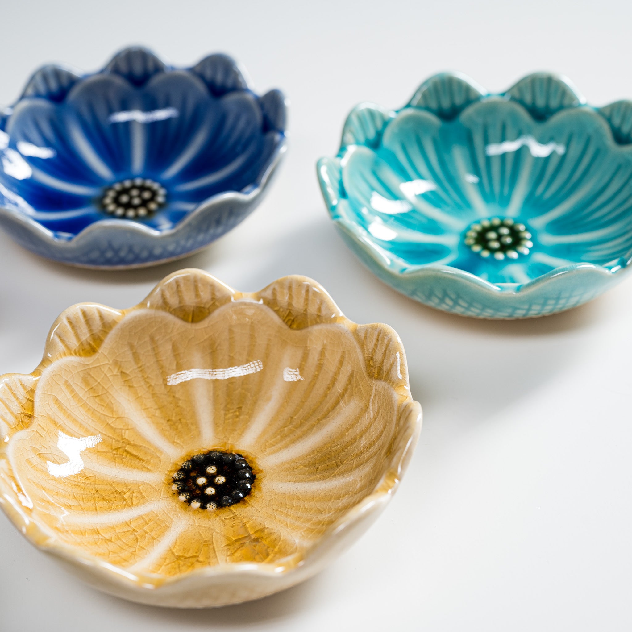 Seto ware Flower Bowl Gift Set - Set of 5