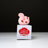 Seto ware Handheld Lucky Ornament - Lucky Snake of Prosperity - 3 Colour Options / 縁起玩具