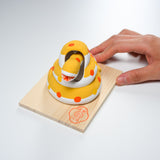 Seto ware Handheld Lucky Ornament - Lucky Charm Snake – Wiggling Head / 縁起玩具 首揺れ巳