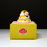 Seto ware Handheld Lucky Ornament - Lucky Charm Snake – Wiggling Head / 縁起玩具 首揺れ巳