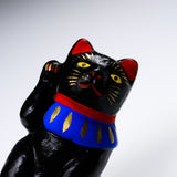 Seto ware Lucky Ornament - Black Cat / 縁起玩具