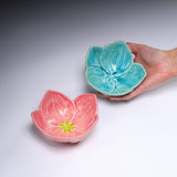 Seto ware MARUKO Three-Legged Flower Bowl - 2 Options / 瀬戸焼 花重ね 小鉢