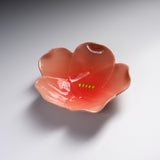 Seto ware MARUKO Flower Three-Legged Shallow Bowl - 3 Options / 瀬戸焼 花合わせ 小皿