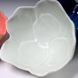Seto ware MARUKO Three-Legged  Flower Bowl - 3 Options / 瀬戸焼 花合わせ 小鉢