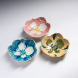 Seto ware MARUKO Flower Plate - 3 Options / 瀬戸焼 花合わせ 小皿