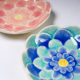 Seto ware MARUKO Flower Plate 10 cm - 2 Options / 瀬戸焼 花重ね 小皿