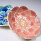 Seto ware MARUKO Flower Plate 10 cm - 2 Options / 瀬戸焼 花重ね 小皿