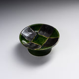 Seto ware MARUKO Footed Plate - 3 Options / 瀬戸焼 高台小皿 櫛目市松