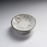 Seto ware MARUKO Footed Plate - 3 Options / 瀬戸焼 高台小皿 櫛目市松