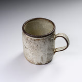 Seto ware MARUKO Kohiki Large Mug Cup / 瀬戸焼 粉引マグカップ